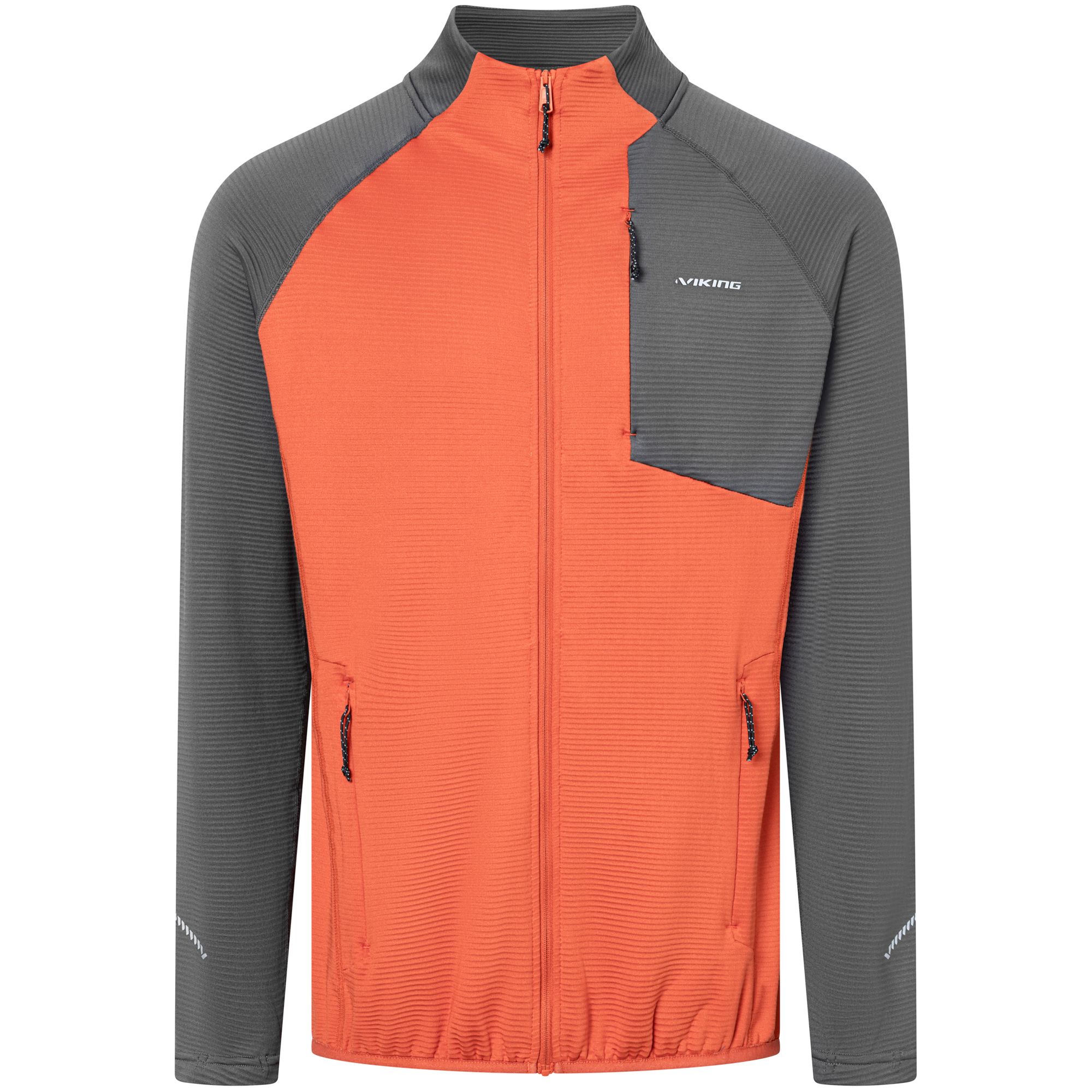 grey / orange